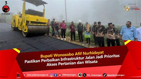 Bupati Afif Pastikan Perbaikan Infrastruktur Jalan Menjadi Prioritas