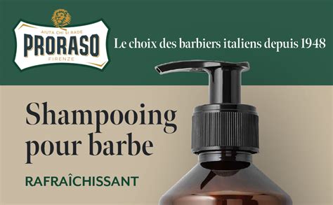 Original Proraso Beard Wash Shampoing Barbe Rafra Chissant Ml