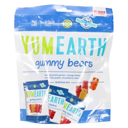 YumEarth Gummy Bears Snack Packs at Natura Market