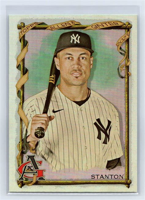 2023 Topps Allen Ginter Giancarlo Stanton 259 Hot Box Foil EBay