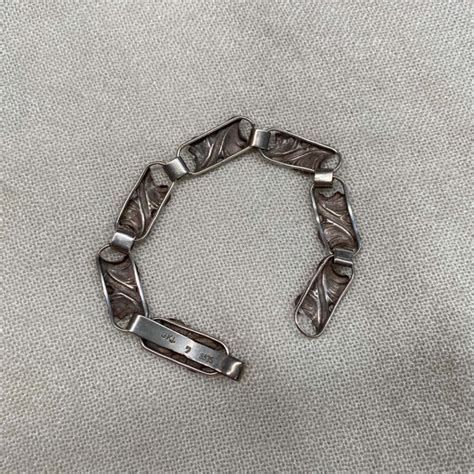 Vintage 830s Bracelet Silver Danish S