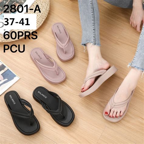 Jual Pvc Sandal Jepit Wanita Import Slippers Korean Bahan Jelly Super