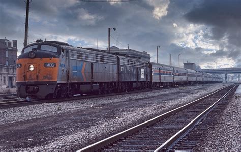 Amtrak 406 East Bound Lake Shore Utica NY July 1977 Anthony