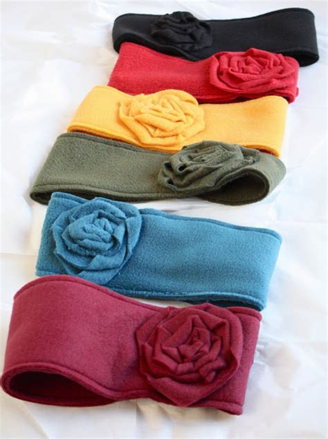 A Homemade Christmas Gift: Fleece Ear Warmers