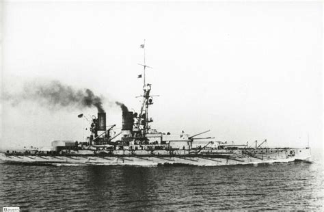 German Battleship Sms Bayern Destination S Journey Battleship