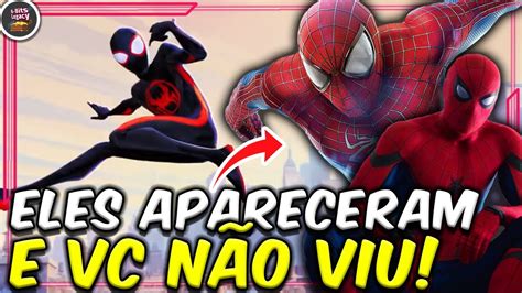 TODOS OS 36 ARANHAS DO NOVO TRAILER DE HOMEM ARANHA ATRAVÉS DO