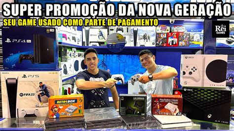 SUPER PROMOÇÃO da NOVA GERAÇÃO SEU GAME USADO COMO PARTE DE PAGAMENTO