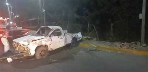 Accidente Sobre Bulevar Guadiana Deja Cuantiosos Daños Materiales