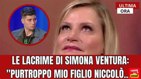 LE LACRIME DI SIMONA VENTURA SCIOCCANO I FANS PURTROPPO MIO FIGLIO