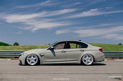 Stance BMW M3 F30, side view