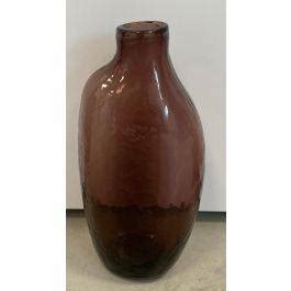 Soliflore Verre Prune H20cm