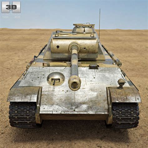 Panther Tank 3d Model