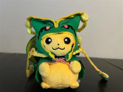 POKEMON CENTER ORIGINAL Pikachu Mega Rayquaza Poncho From Japan With