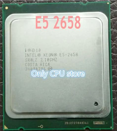 E5 2658 Original Intel Xeon E5 2658 2.1G 8 Cores 20MB DDR3 1333MHz 95W ...