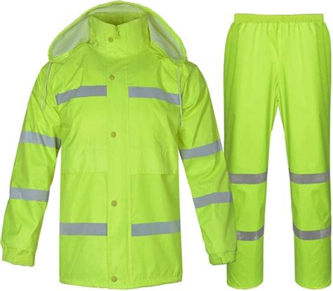 Ropa De Trabajo Chaqueta Impermeable Reflectante Impermeable Safetysuit