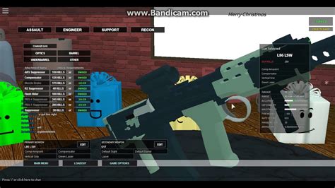 Roblox Phantom Forces L86 LSW W Attachments Review YouTube