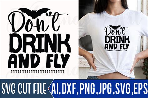 Don T Drink And Fly Graphic By Monnaj Art Creative Fabrica