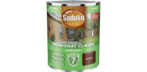 Impregnat Classic Hybrydowy Palisander 0 75L Sadolin SADOLIN Sklep