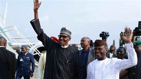 President Buhari Returns Home Council On Foreign Relations