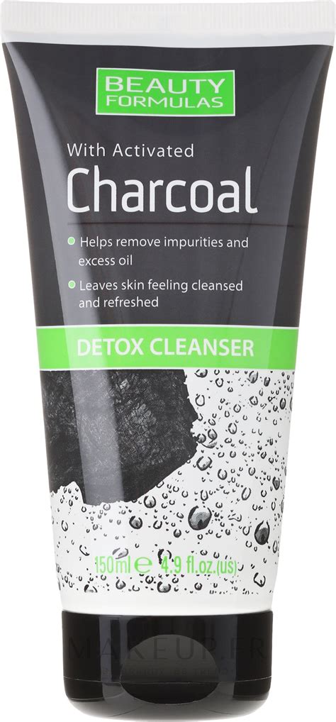 Gel Nettoyant Au Charbon Actif Et Panthénol Pour Visage Beauty Formulas Charcoal Detox