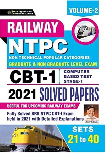 Buy Railway Ntpc Cbt Solved Paper Volume English Medium