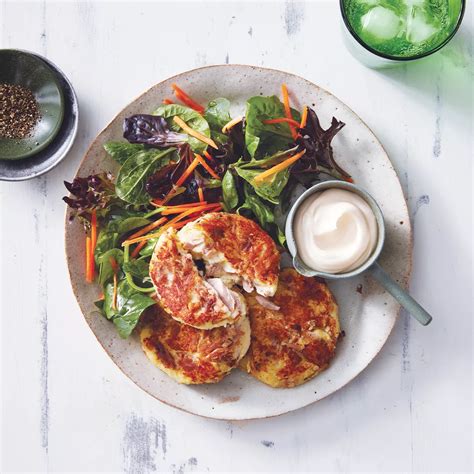 Air Fryer Tuna And Potato Fritters With Mayo Recipe Woolworths