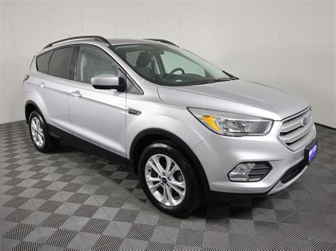 Pre Owned 2018 Ford Escape SE FWD Sport Utility In Savoy M4124 Drive217