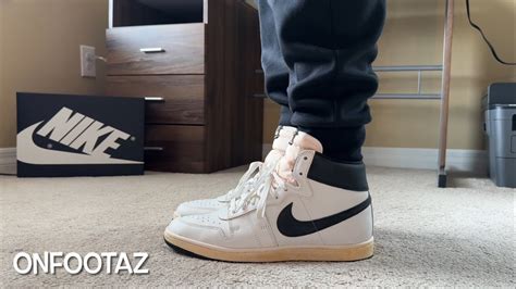 Nike Jordan Air Ship A Ma Maniere White Black Youtube