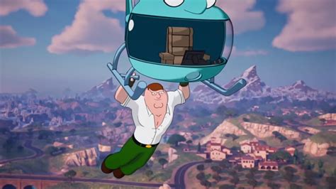 Family Guy’s Peter Griffin Drops Into Fortnite