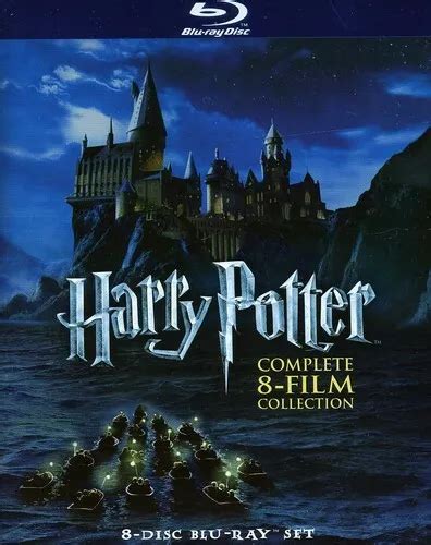 HARRY POTTER THE Complete 8 Film Collection Blu Ray DVDs 9 85