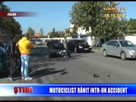 Motociclist Ranit Intr Un Accident Youtube