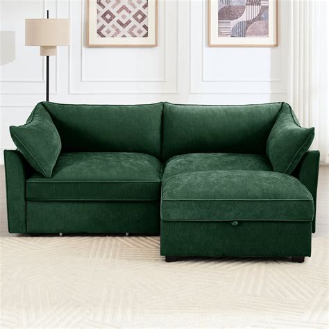 Latitude Run® 2 Seater With Movable And Storage Drawers, Chenille