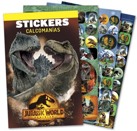 Block De Stickers Jurassic World Granmark