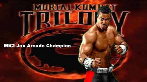 Mk2 Jax Arcade Champion Mortal Kombat Trilogy Ps1 Youtube