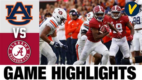 Auburn Vs 7 Alabama 2022 College Football Highlights Youtube