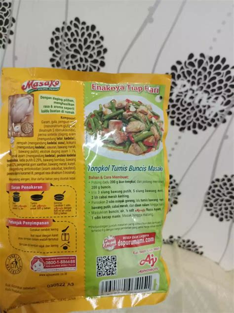 Masako Penyedap Rasa Ayam Chicken Flavoring 250 Gram Javanese Taste