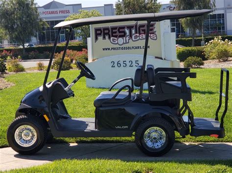 2024 E Z Go Valor 4 Passenger Lithium Golf Cart Prestige Golf Cars