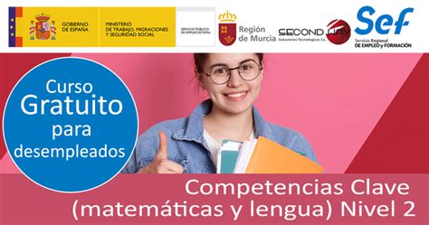 Curso Competencias Clave Nivel II en Archena Matemáticas y Lengua AC