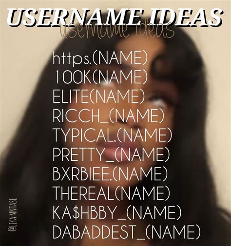 Aesthetic Tiktok Username Ideas Aesthetic Things