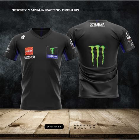 Jual Jersey Kaos Baju Yamaha Racing Team Shopee Indonesia