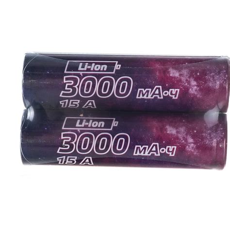 Высокотоковый аккумулятор КОСМОС 3000мАч 18650 Li-ion без защиты, 2S ...
