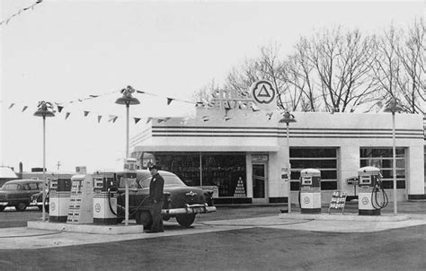 Cities Service Gas Station Old Gas Stations Petrol Station