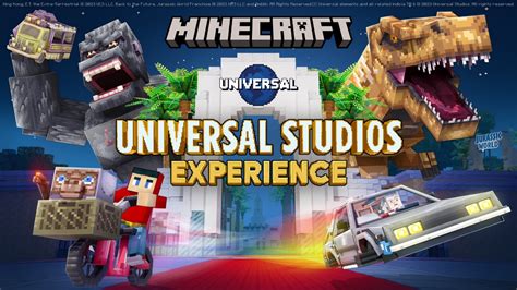 Minecraft reveals Universal Studios Experience DLC