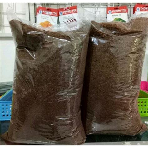 Jual Media Tanam Cocopeat Sabut Kelapa Halus Media Tanam Semai 500 Gram