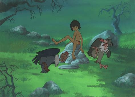 Walt Disney Studio Artists The Jungle Book Original Production Cel