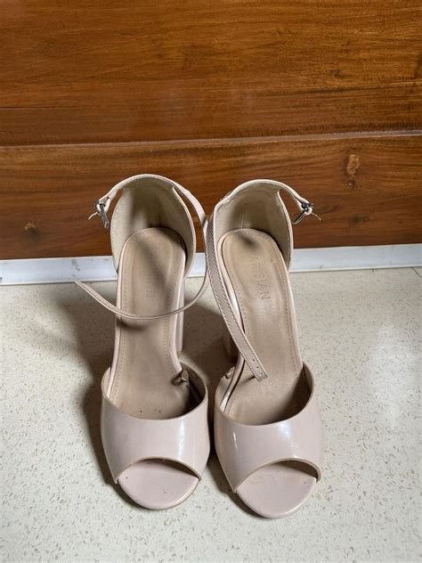 Parisian Nude Heels Women S Fashion Footwear Heels On Carousell