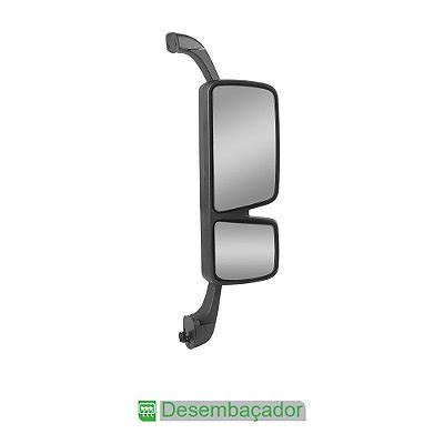 Retrovisor p MB Actros 2016 2020 Convexo c Desembaçador LD Uouu