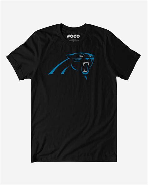 Carolina Panthers Primary Logo T Shirt Foco