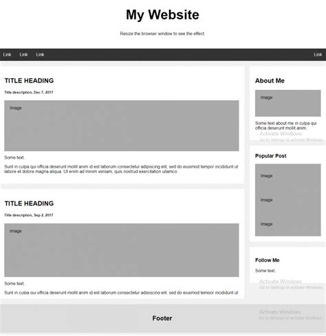 CSS Website Layout - HELP