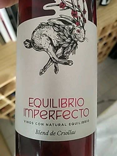 Equilibrio Imperfecto Blend De Criollas Vivino France